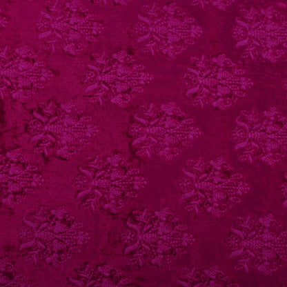 Viscose Velvet Embroidery Fabric