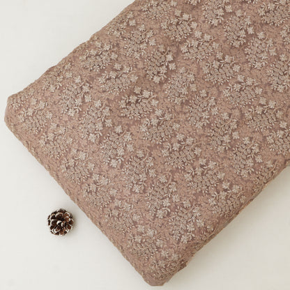 Net Sequins Embroidery Fabric
