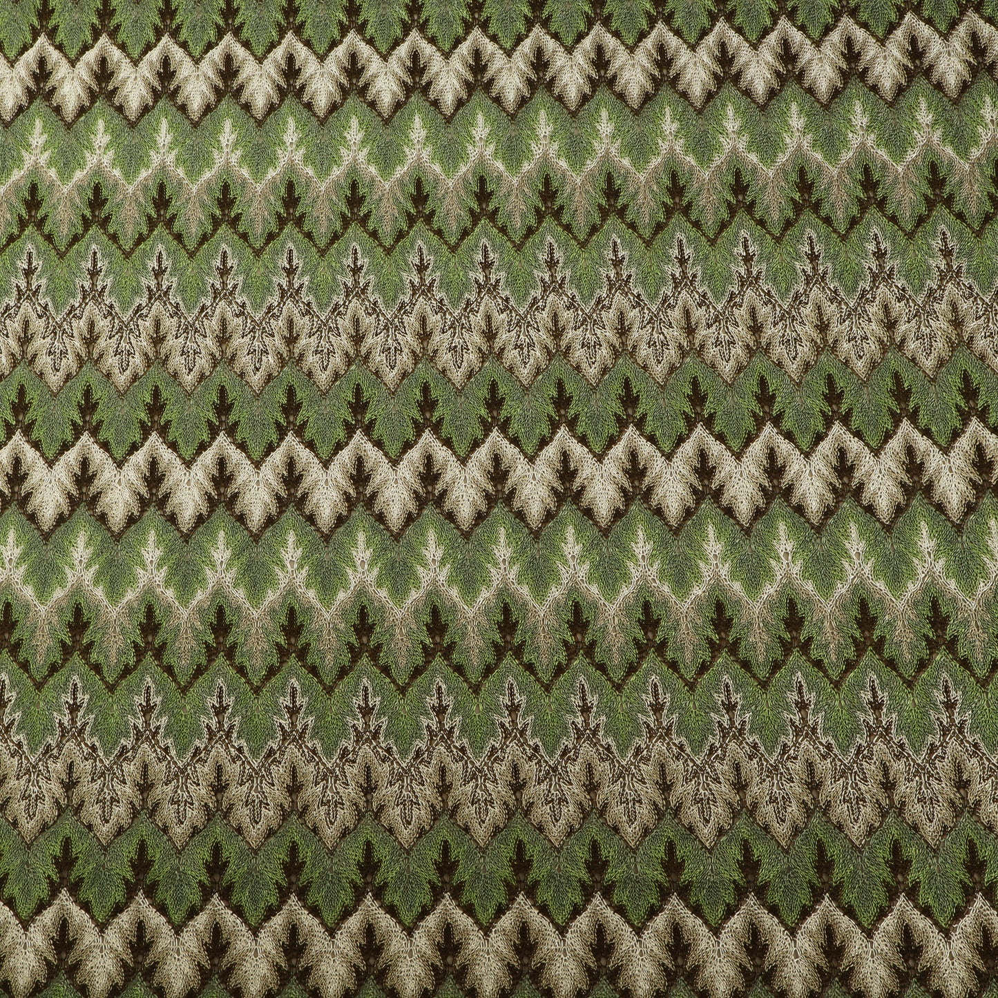 Light Green & White Crosia Fabric