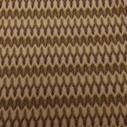 Multicolor Zig Zag Design Crosia Fabric