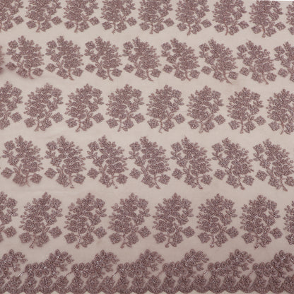 Net Sequins Embroidery Fabric