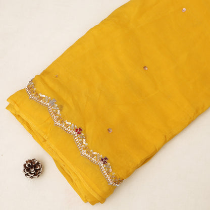 Crepe Jaquard Embroidery Fabric