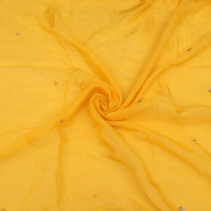Crepe Jaquard Embroidery Fabric