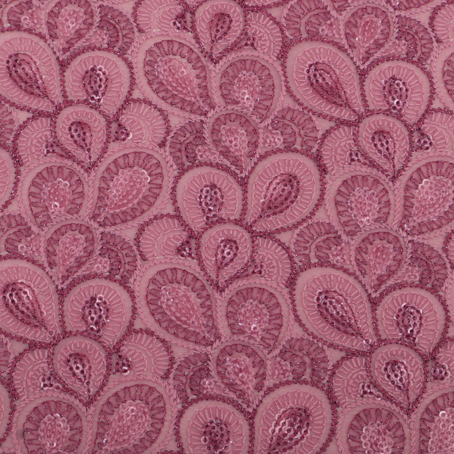 Georgette Embroidery Fabric