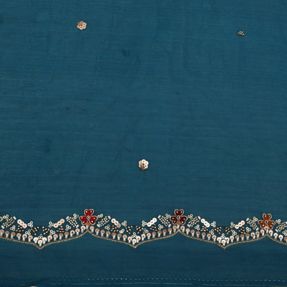Crepe Jaquard Embroidery Fabric