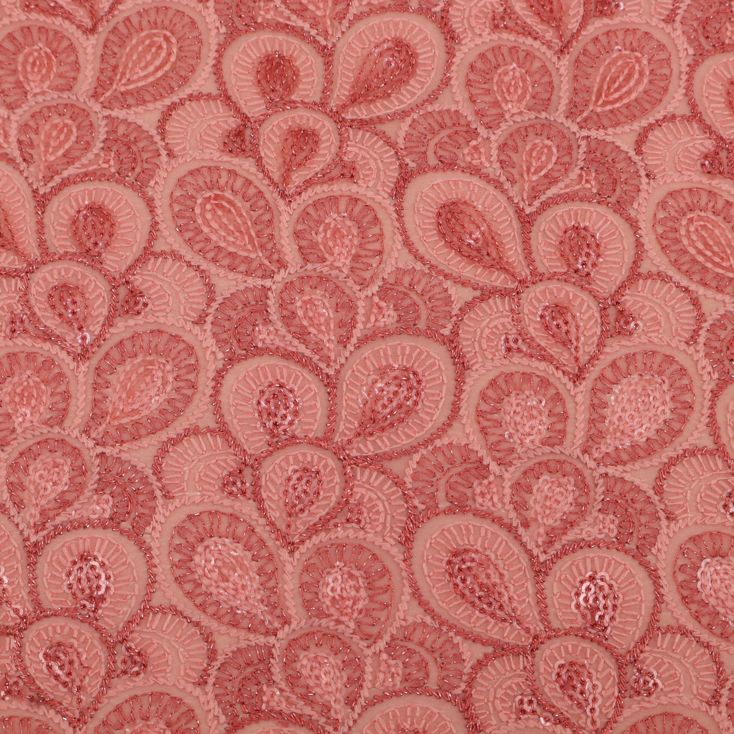 Georgette Embroidery Fabric