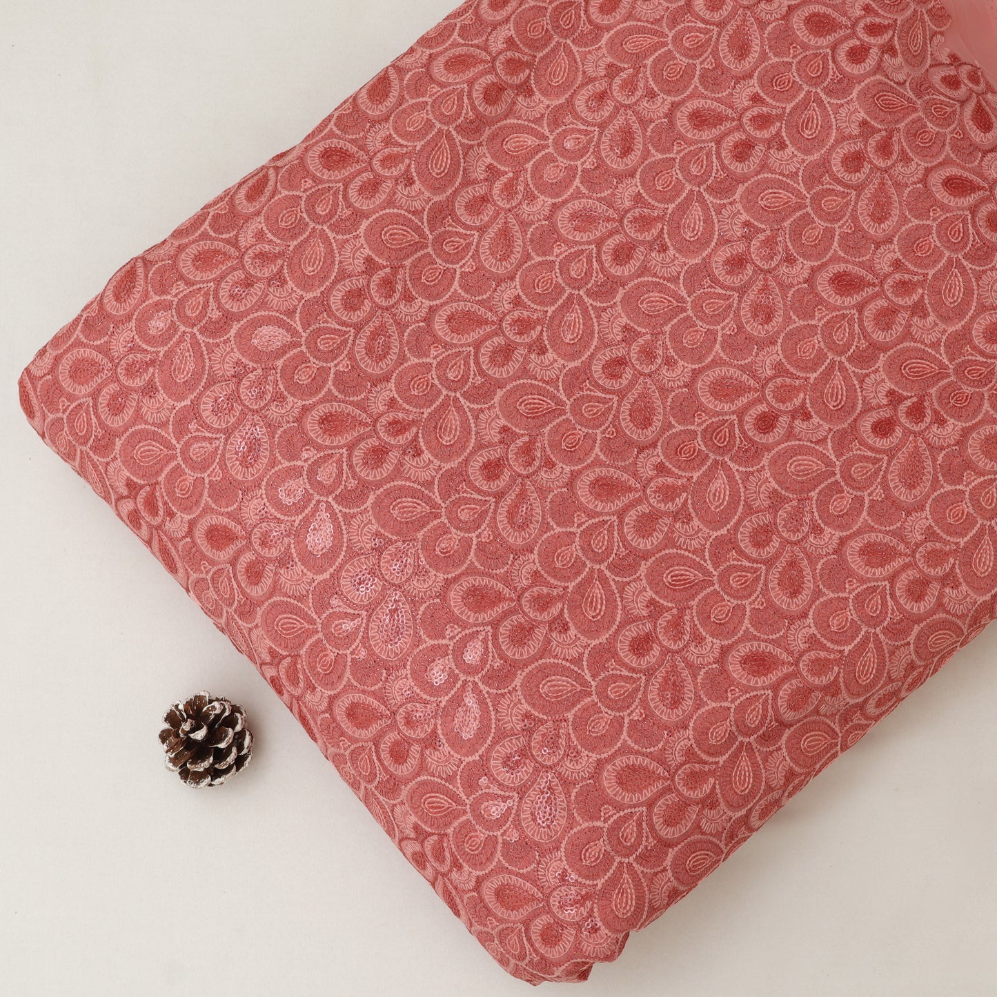 Georgette Embroidery Fabric