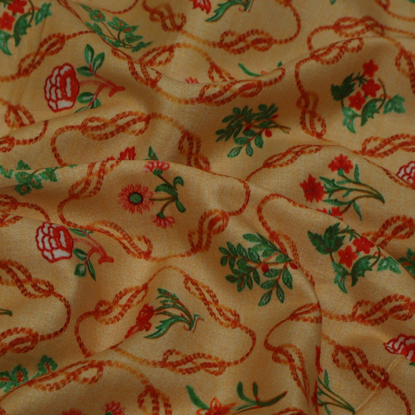 Colored Color Glace Cotton Print Fabric