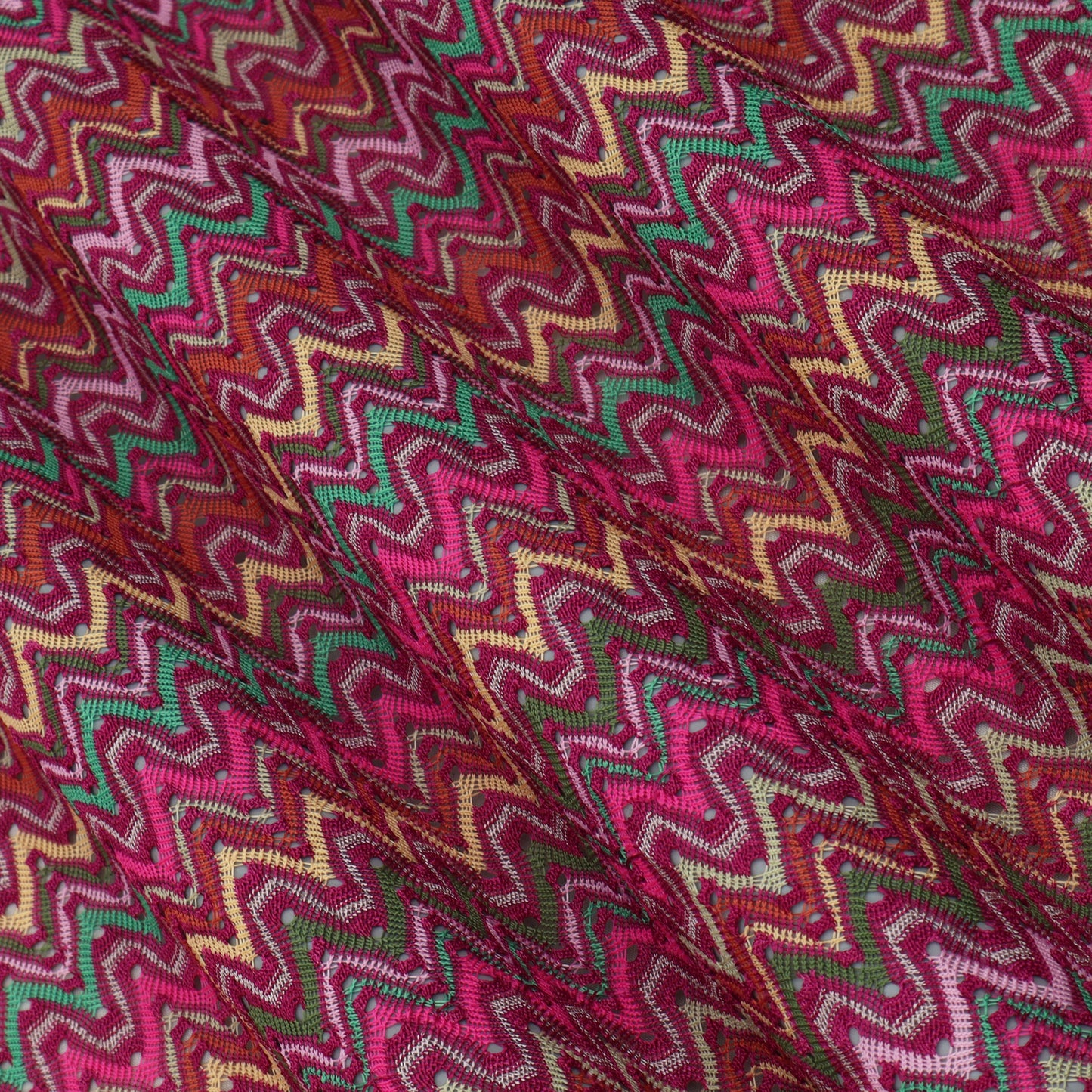 Rani Color Multitone Style Crosia Fabric