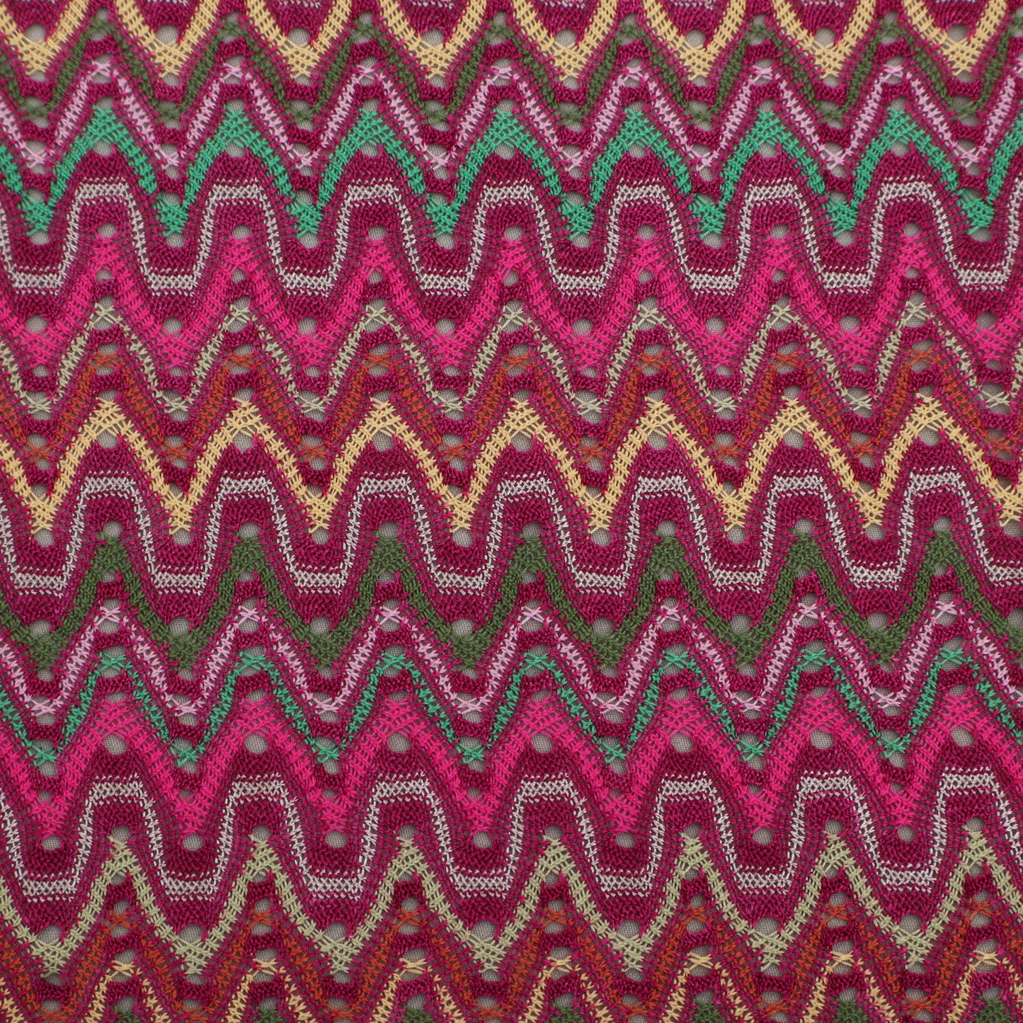 Rani Color Multitone Style Crosia Fabric