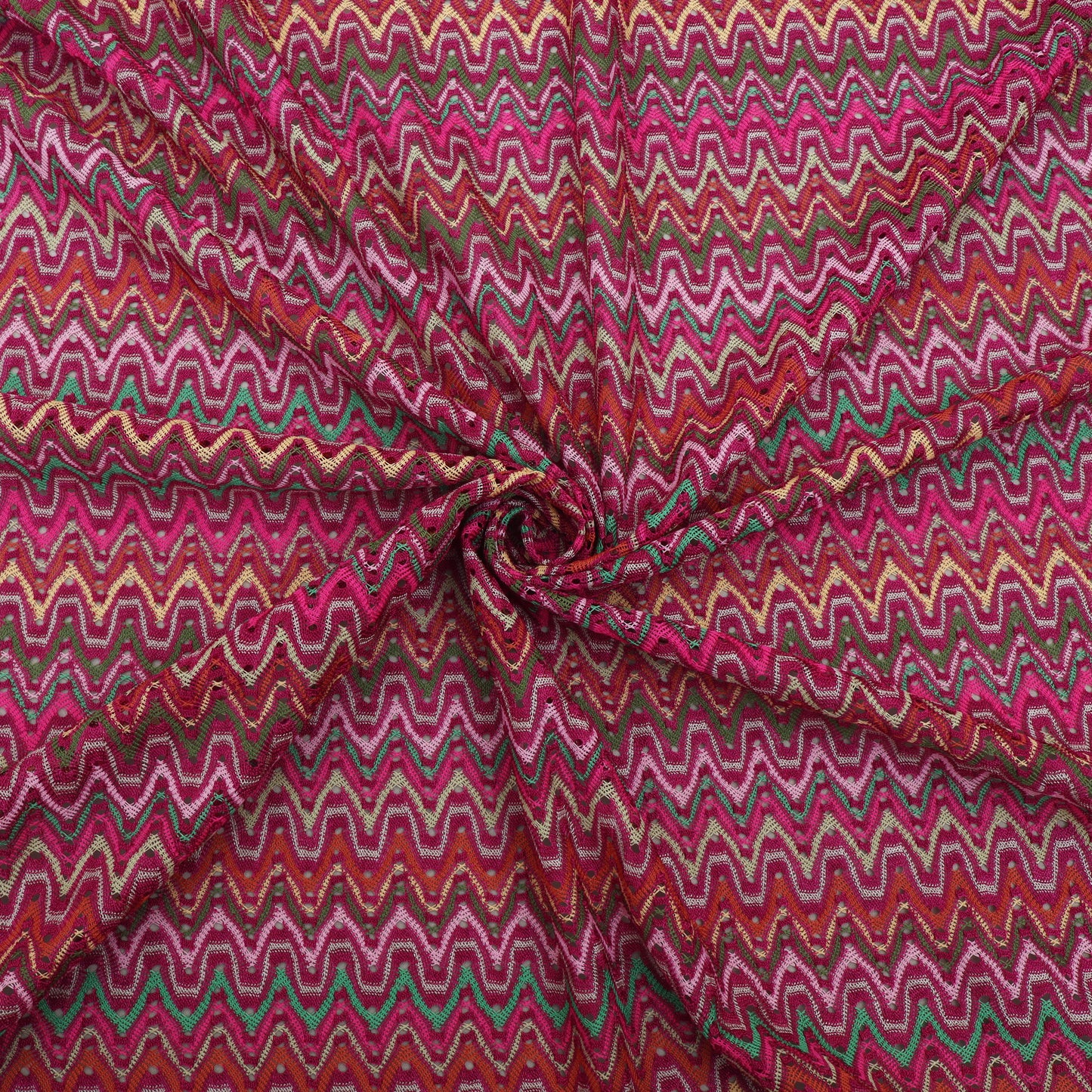 Rani Color Multitone Style Crosia Fabric