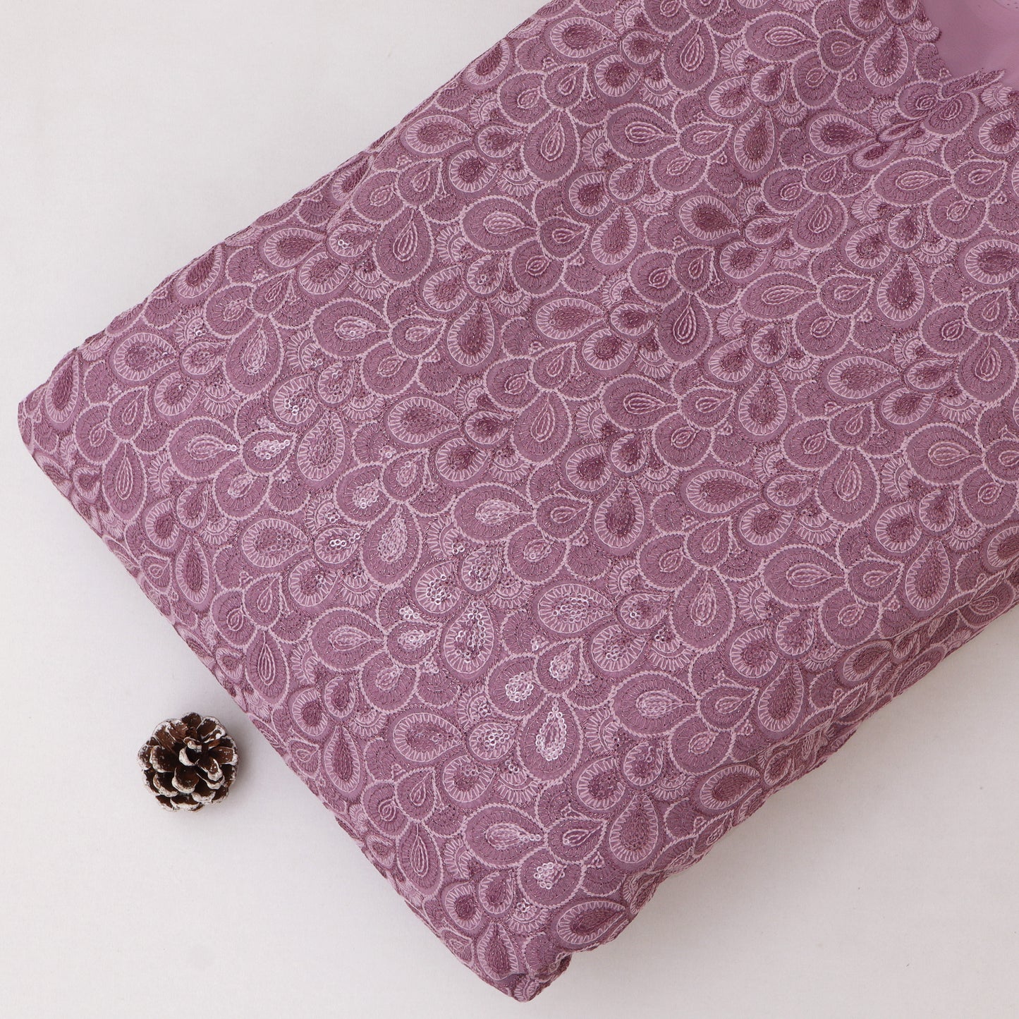 Georgette Embroidery Fabric