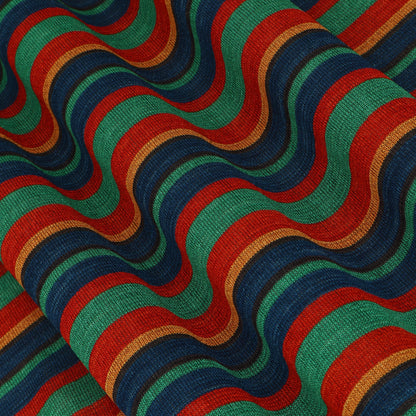 Multicolor Crosia Fabric