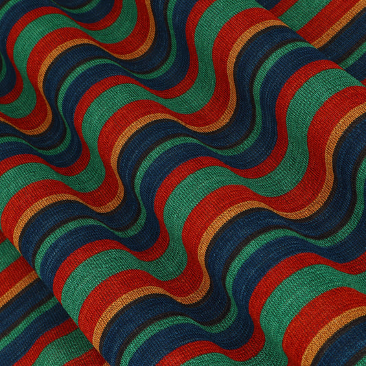 Multicolor Crosia Fabric