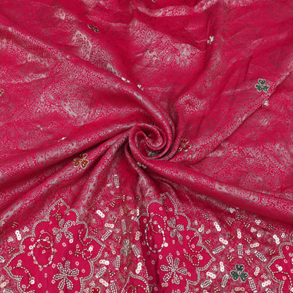 Crepe Jaquard Embroidery Fabric