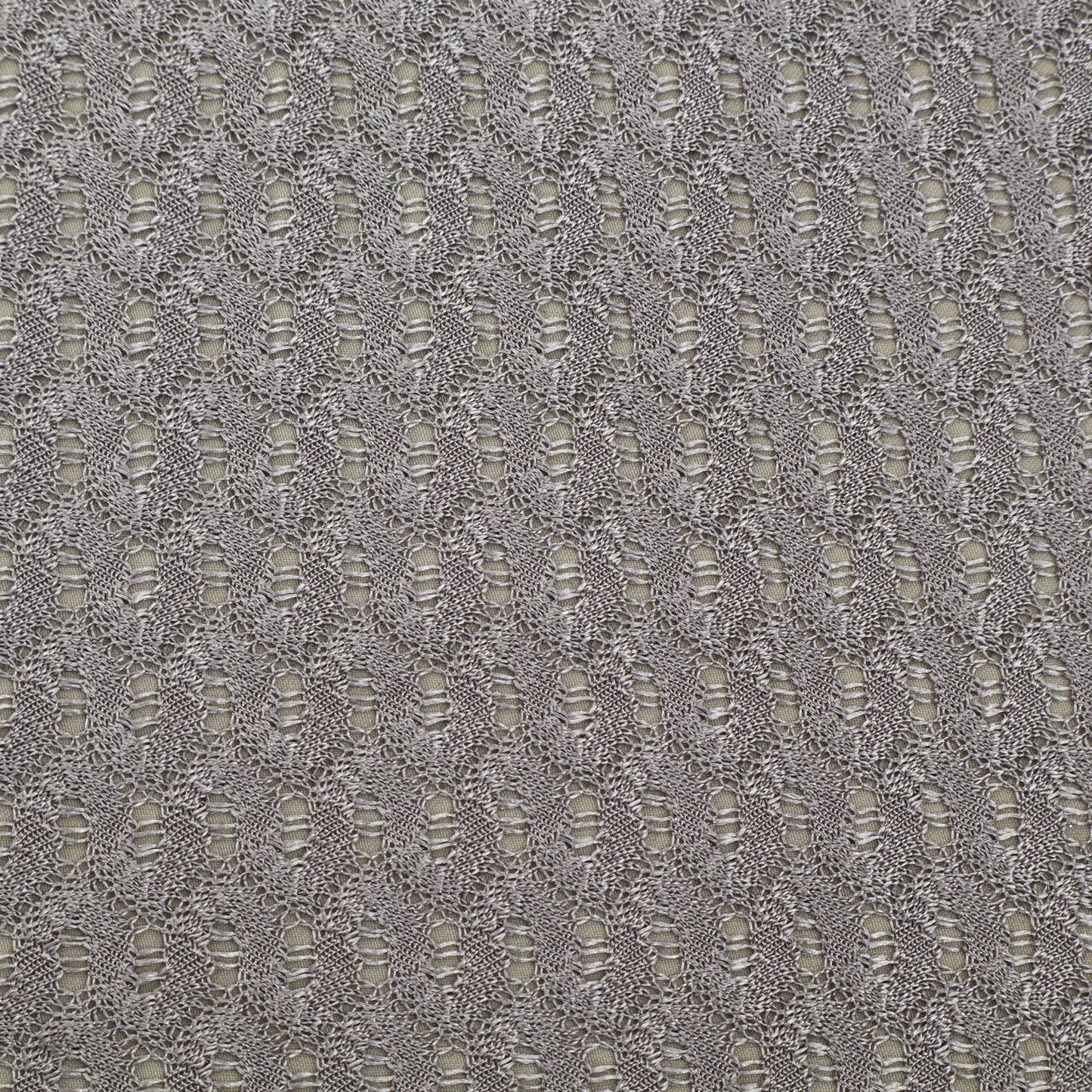 Gray Color Textured Pattern Crosia Fabric