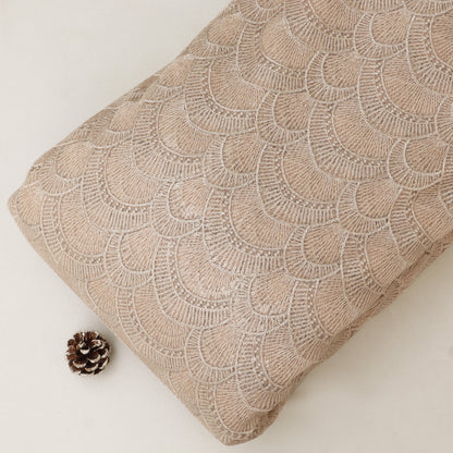 Georgette Sequins Embroidery Fabric