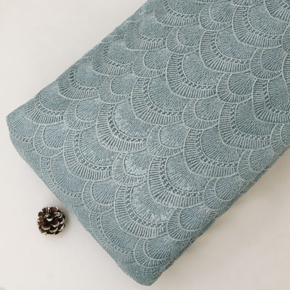 Georgette Sequins Embroidery Fabric