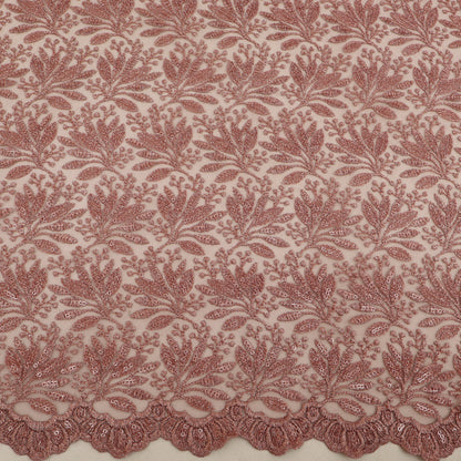 Georgette sequins Embroidery Fabric
