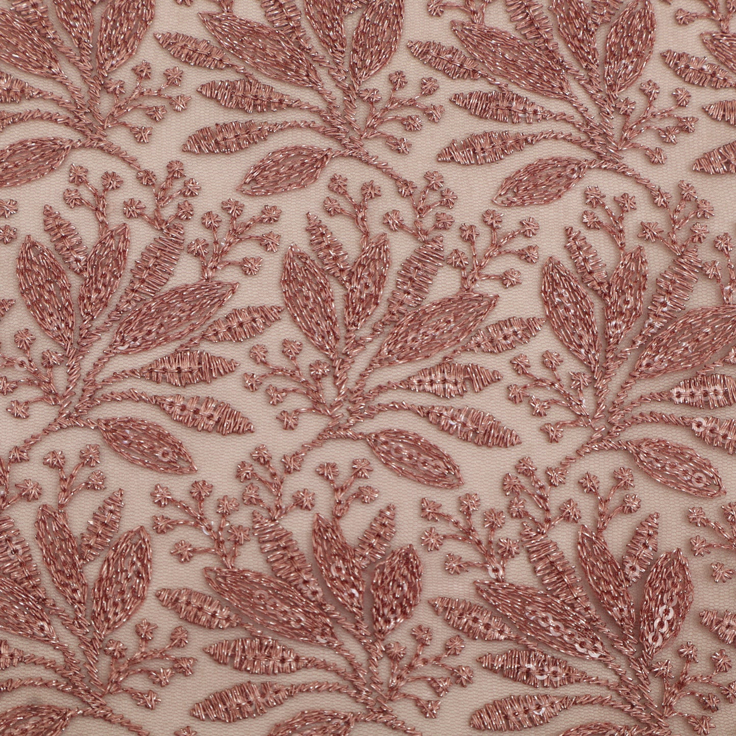 Georgette sequins Embroidery Fabric