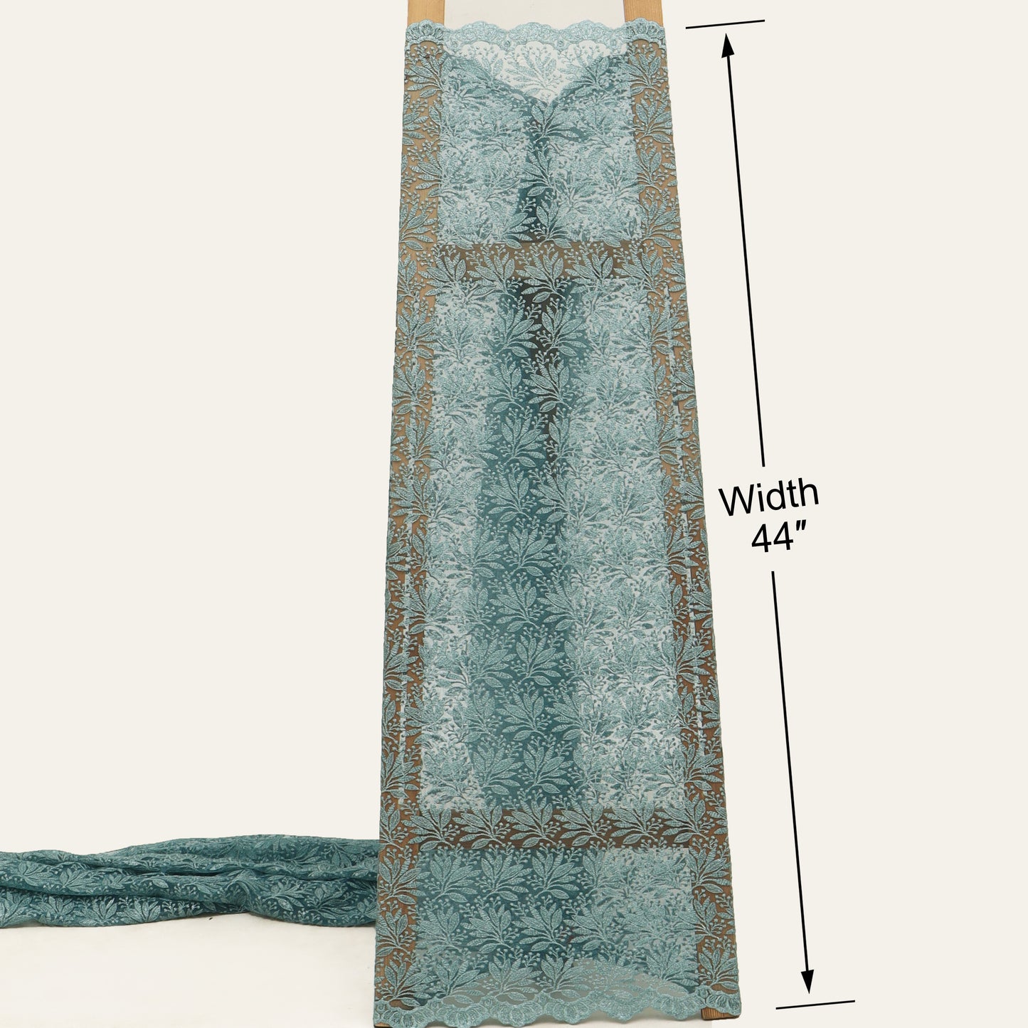 Georgette sequins Embroidery Fabric
