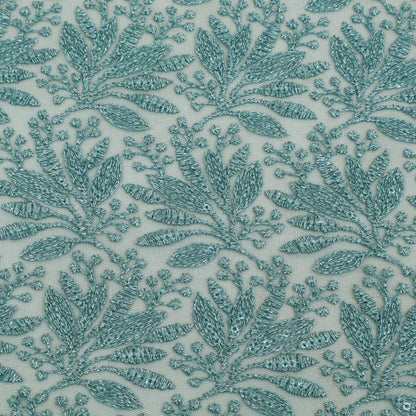 Georgette sequins Embroidery Fabric