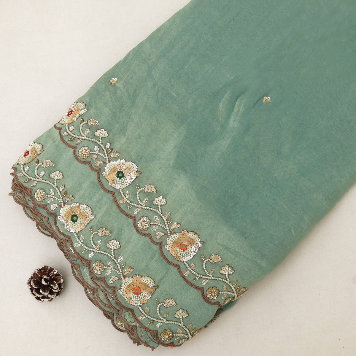 Tissue Embroidery Fabric