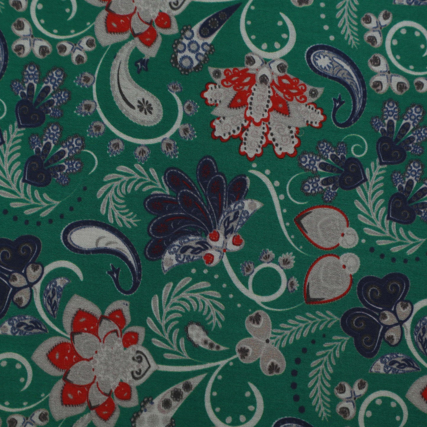 Colored Color Glace Cotton Print Fabric