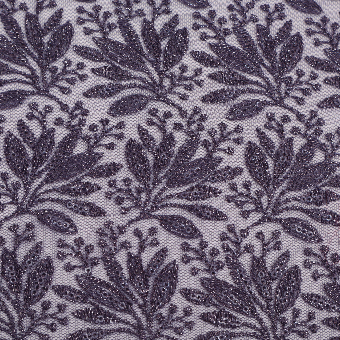 Georgette sequins Embroidery Fabric