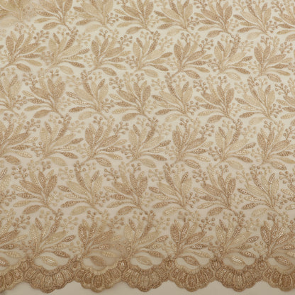Georgette sequins Embroidery Fabric