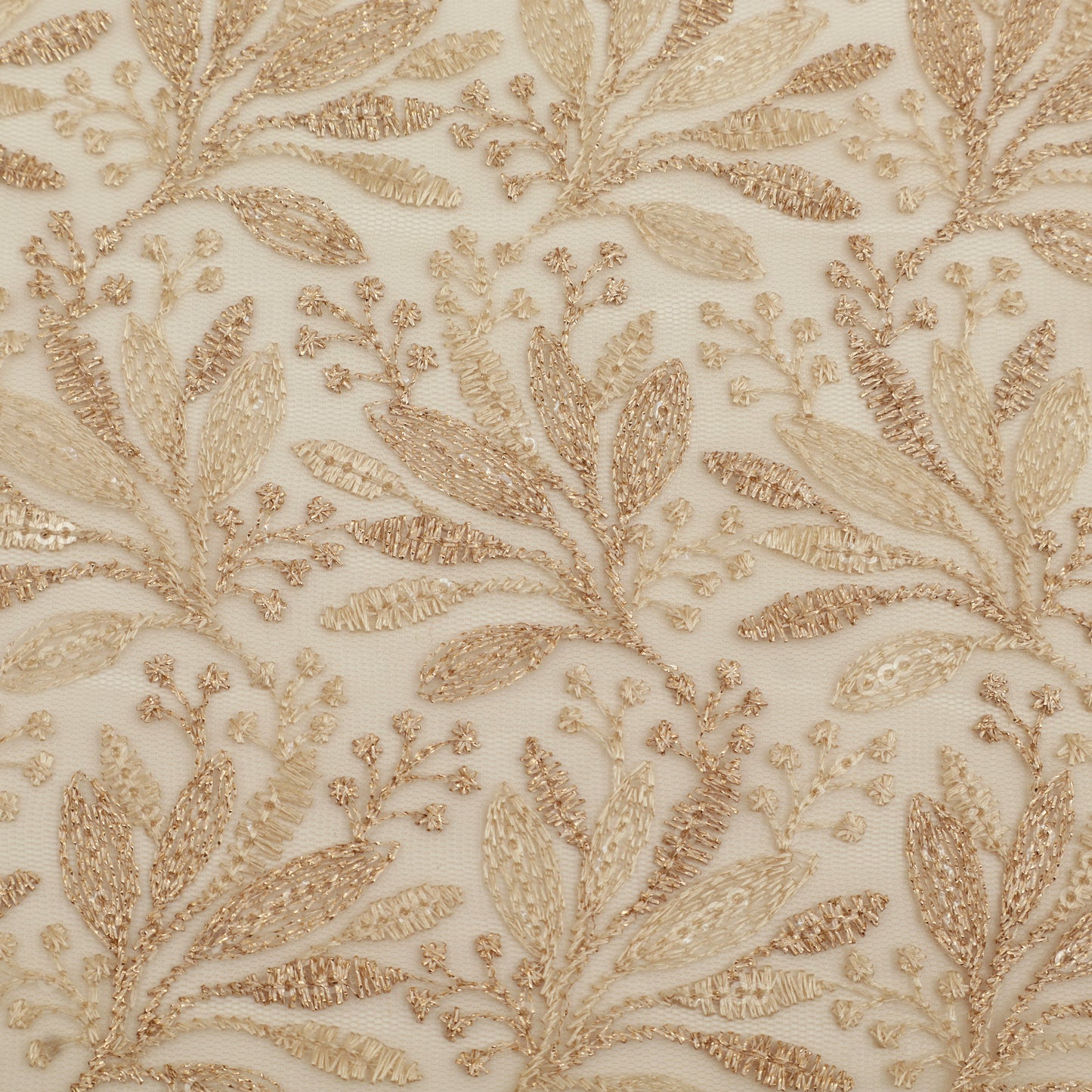 Georgette sequins Embroidery Fabric