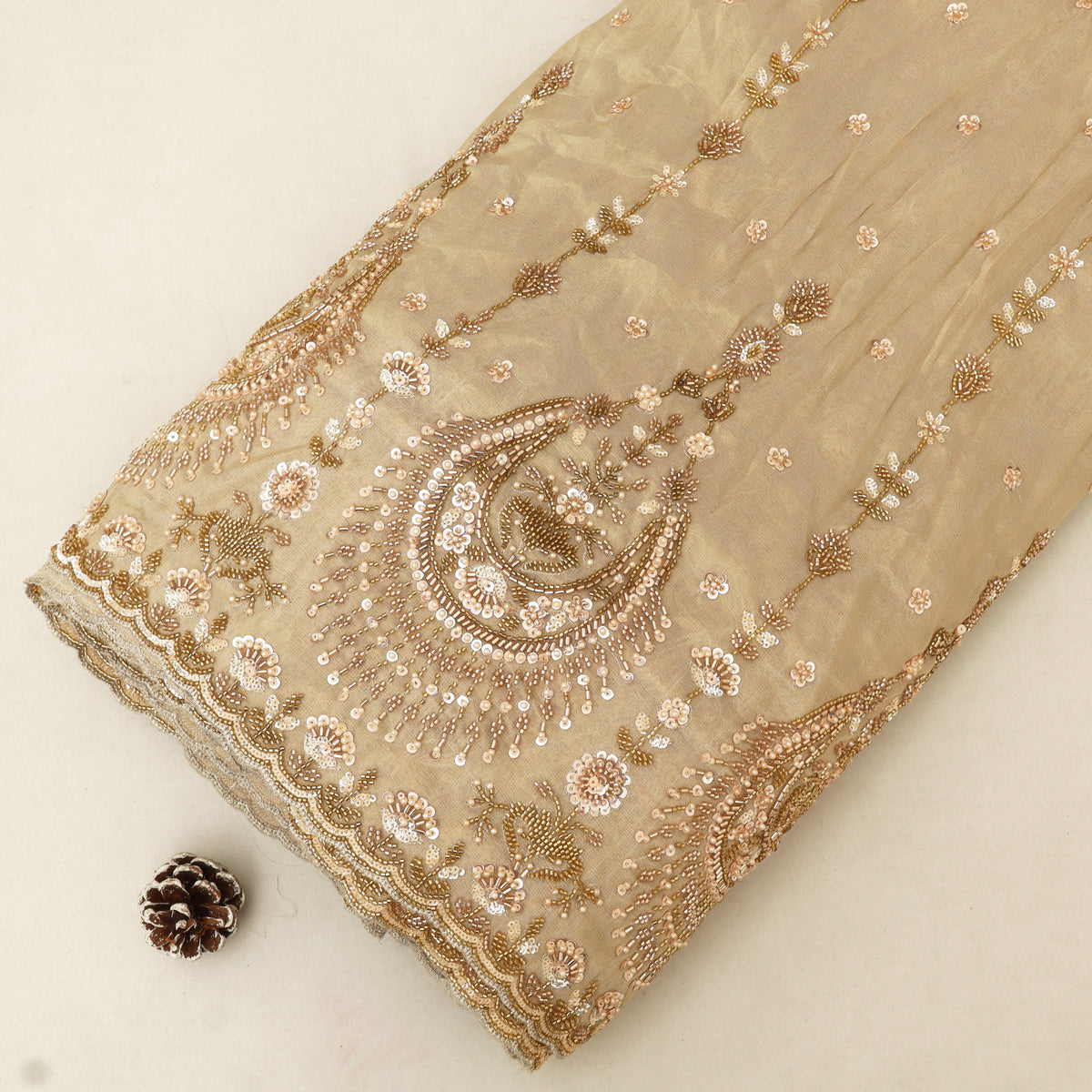 Tissue Embroidery Fabric