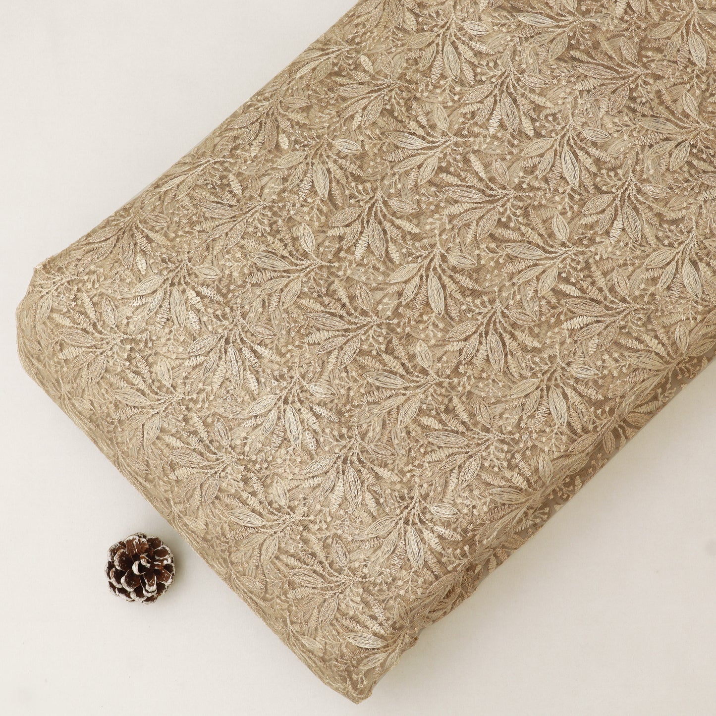 Georgette sequins Embroidery Fabric