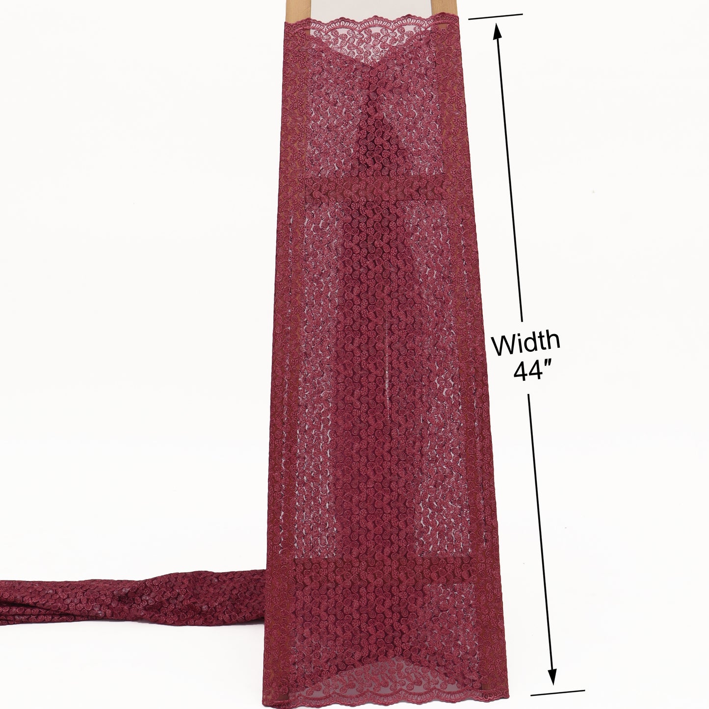 Net Sequins Embroidery Fabric