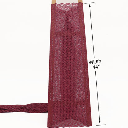 Net Sequins Embroidery Fabric