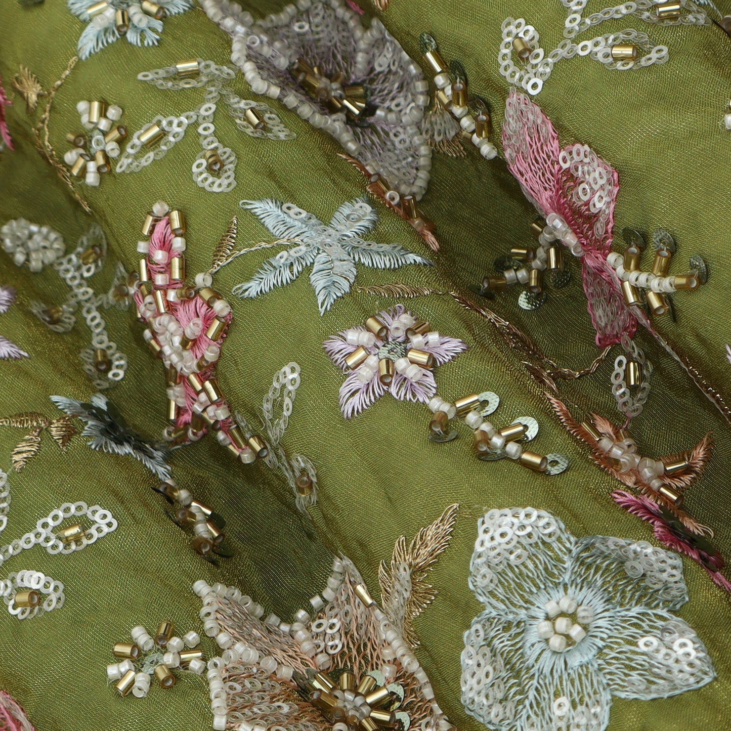 Tissue Embroidery Fabric