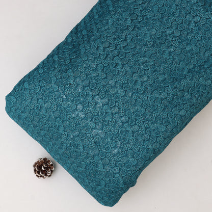 Net Sequins Embroidery Fabric