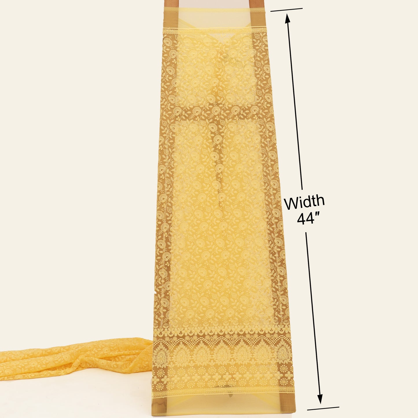 Georgette Embroidery Fabric