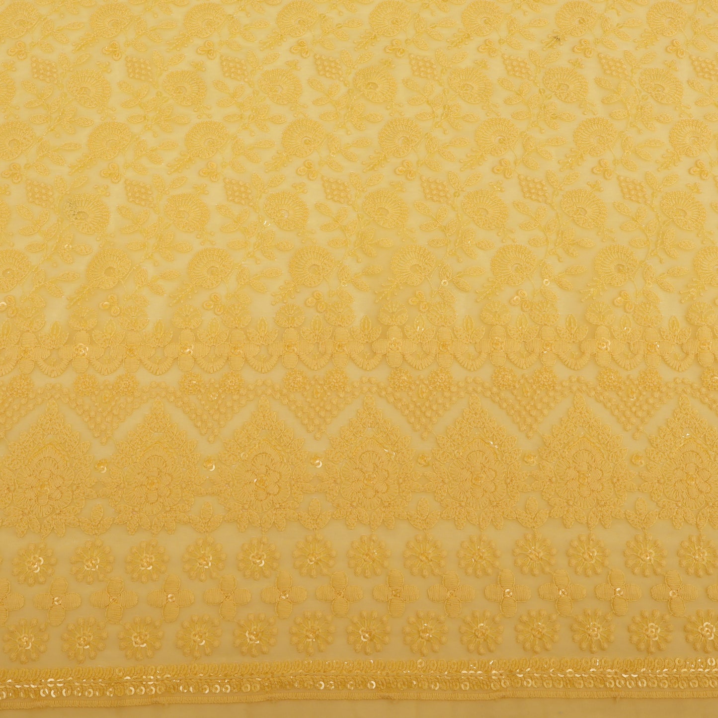 Georgette Embroidery Fabric