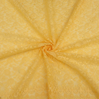 Georgette Embroidery Fabric