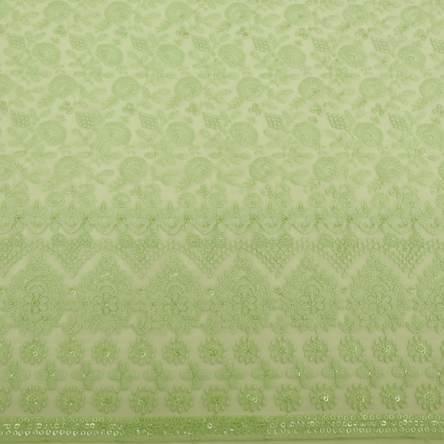 Georgette Embroidery Fabric