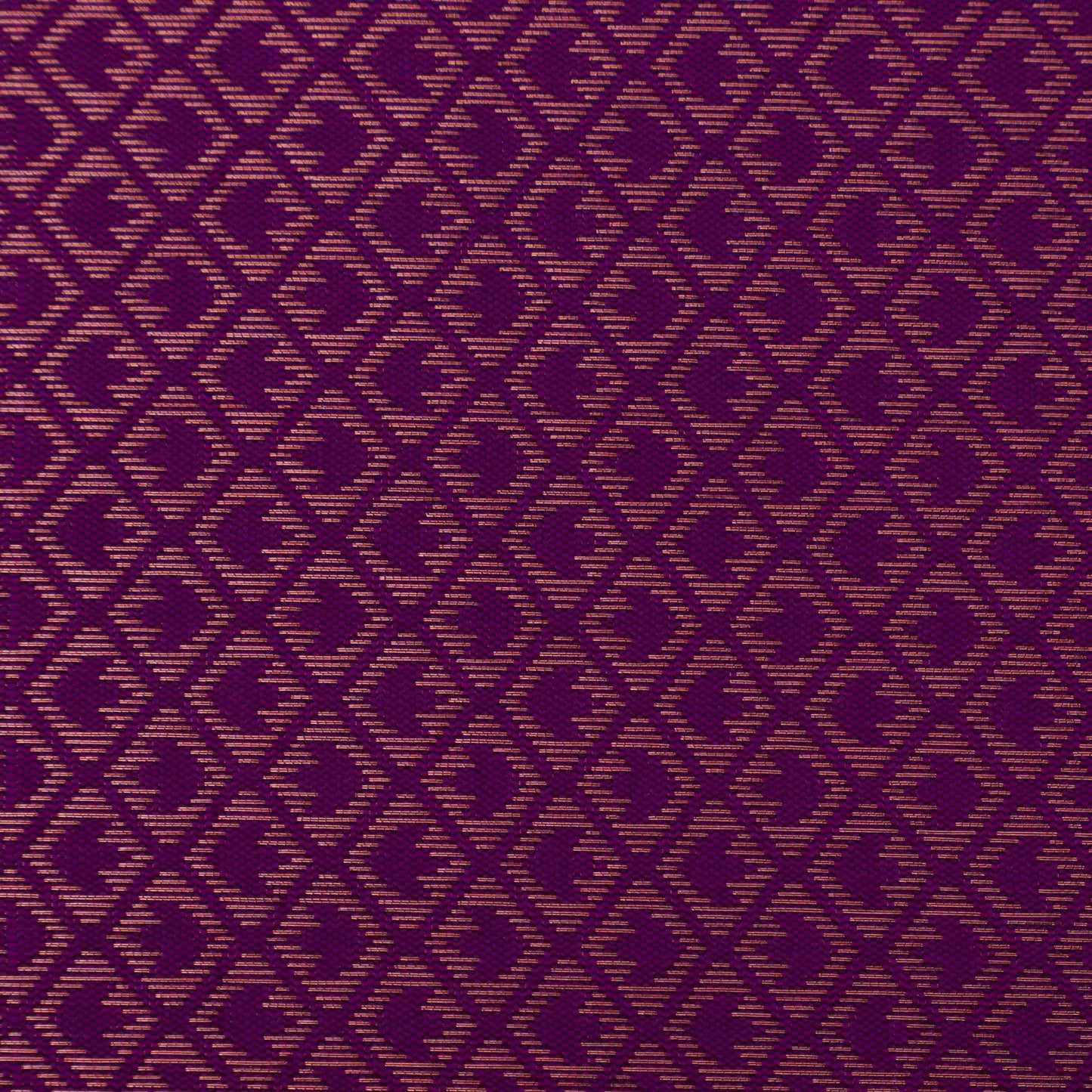 Voilet Color Semi Brocade Fabric