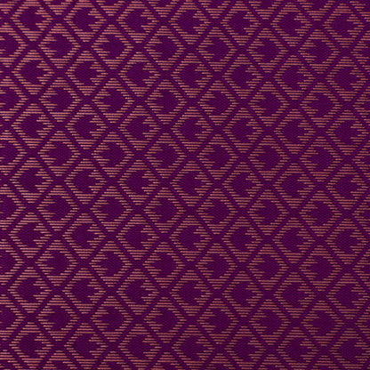 Voilet Color Semi Brocade Fabric