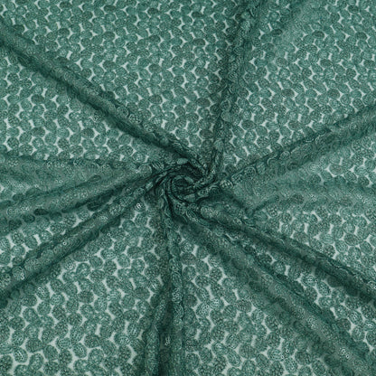 Net Sequins Embroidery Fabric