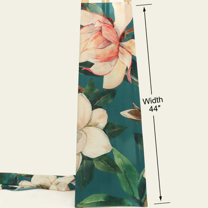 Floral Print Satin Fabric