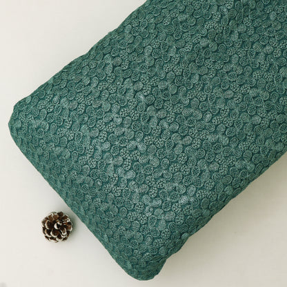 Net Sequins Embroidery Fabric