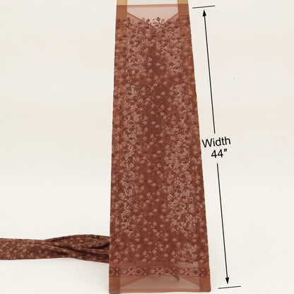 Georgette Sequin Embroidery Fabric