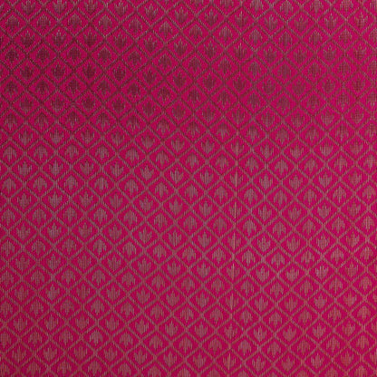 Rani Color Semi Brocade Fabric (Cut Pieces 1Mtr)
