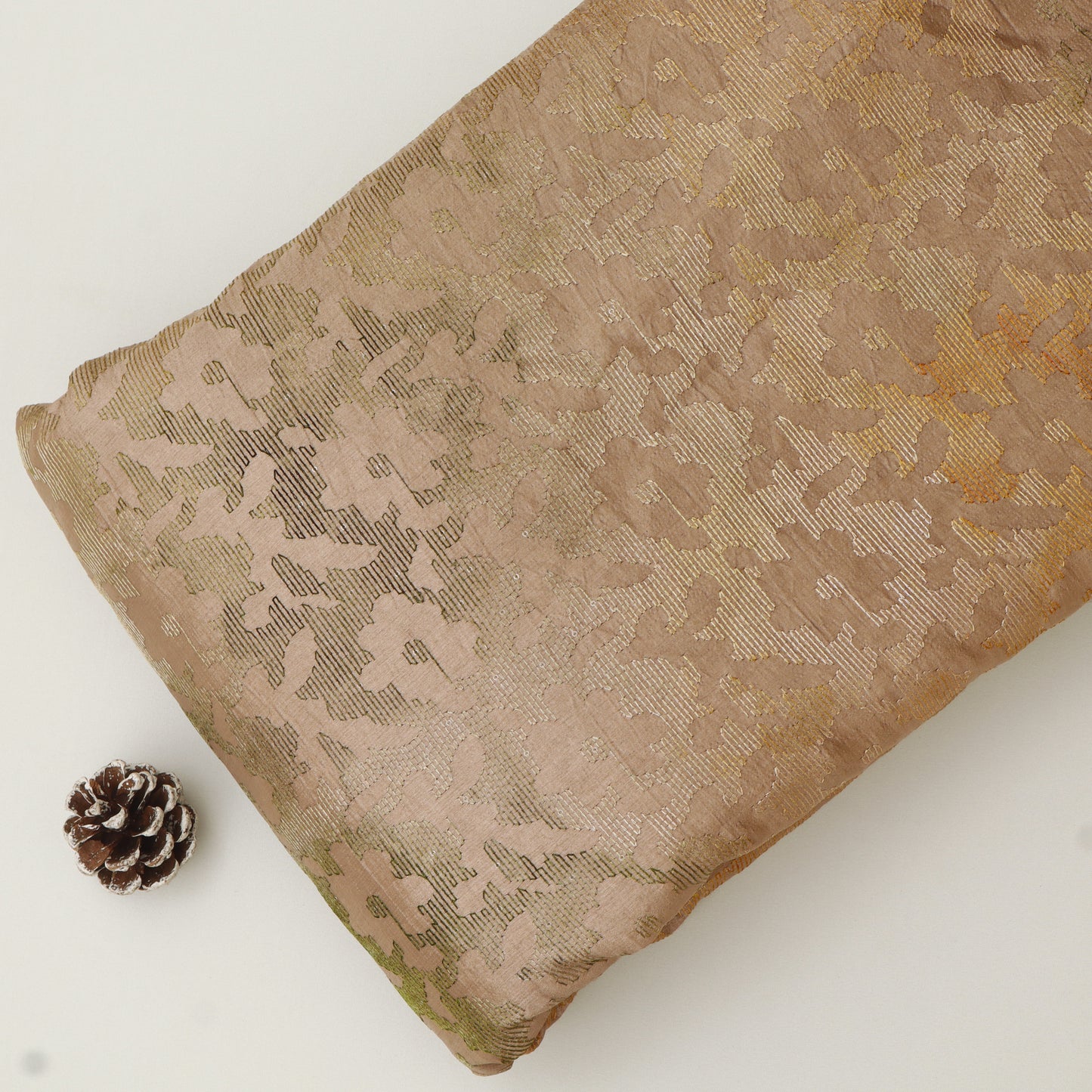 Kavi Silk Embroidery Fabric