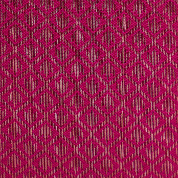 Rani Color Semi Brocade Fabric (Cut Pieces 1Mtr)